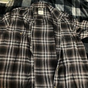 Distressed flannel